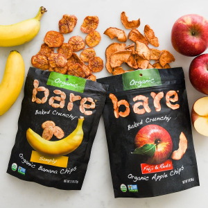 Bare Baked Crunchy Apple Chips, Variety Pack, Gluten Free, 1.4 Ounce Bag, 6 Count