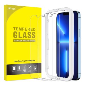 JETech Screen Protector Compatible with iPhone 13 Pro Max