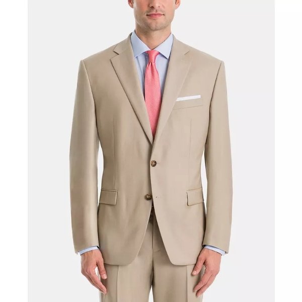 Men's UltraFlex Classic-Fit Wool Suit Jacket