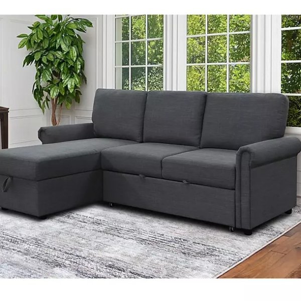 Hamilton Reversible Storage Sectional with Pullout Bed - Sam's Club