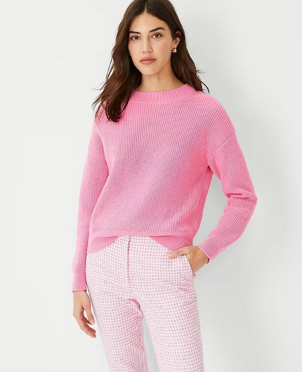 Ribbed Sweater | Ann Taylor