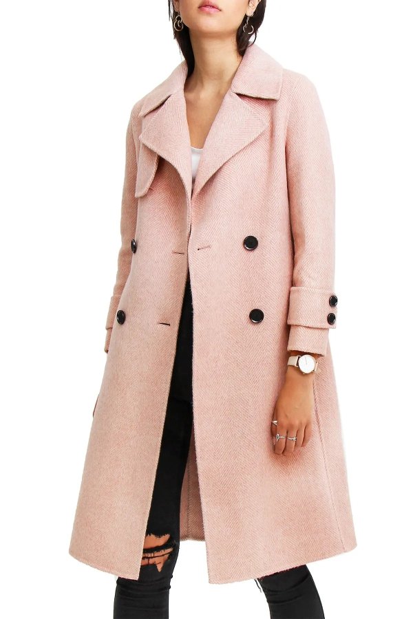 Endless Attention Wool Coat