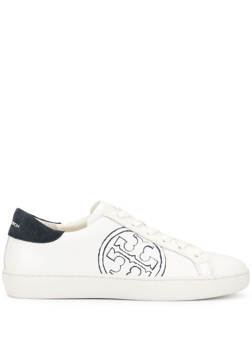 T-logo Leather Sneakers