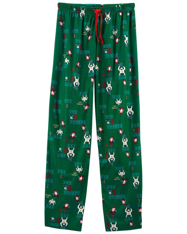Adult Christmas Fleece Pajama Pants