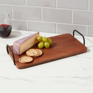 Threshold 10" x 5" Wooden Single Serve Mini Cheese Boarding
