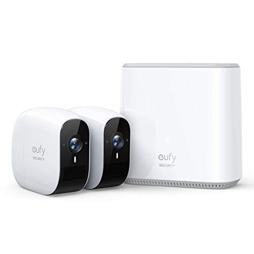 Security eufyCam E 无线家庭安防监控系统 双摄像头套装