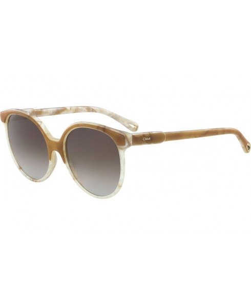 CE733S 241 - Amber / White Marble Coloured Sunglasses for Women
