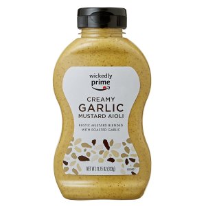 Wickedly Prime Mustard, Creamy Garlic Aioli, 11.75 Ounce