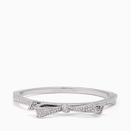 love notes pave large bow bangle