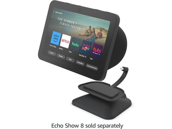 (NEW) Echo Show 8 (3rd Gen) Adjustable Charging Stand with USB-C Charging Port