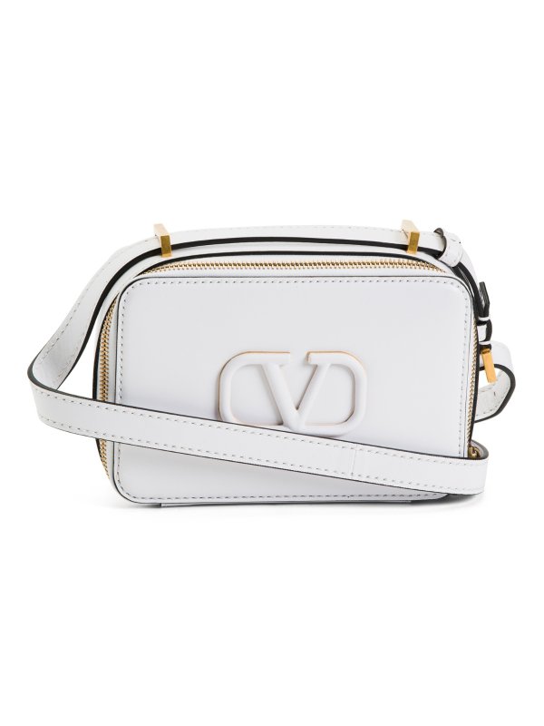 Made In Italy Smooth Leather Crossbody