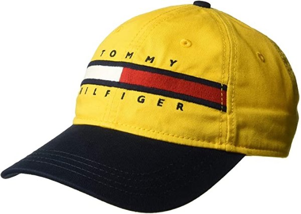 Tommy Hilfiger Men’s Cotton Avery Adjustable Baseball Cap