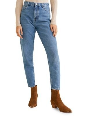 Relaxed-Fit High-Waist Jeans