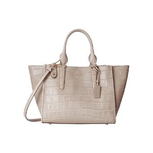 COACH Embossed Croc Crosby Carryall