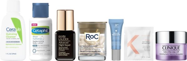 Free Dermatologist Recommended 7 Piece Sampler #2 