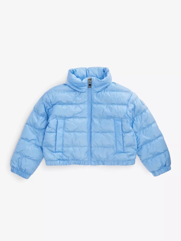 Musa logo quilted shell jacket 4-14 years