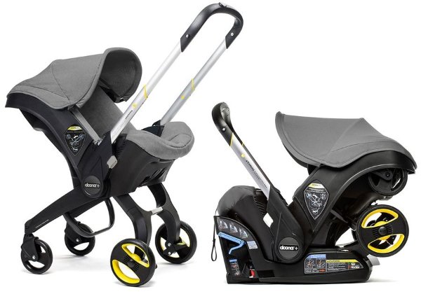 Infant Car Seat & Stroller - Storm (Grey)