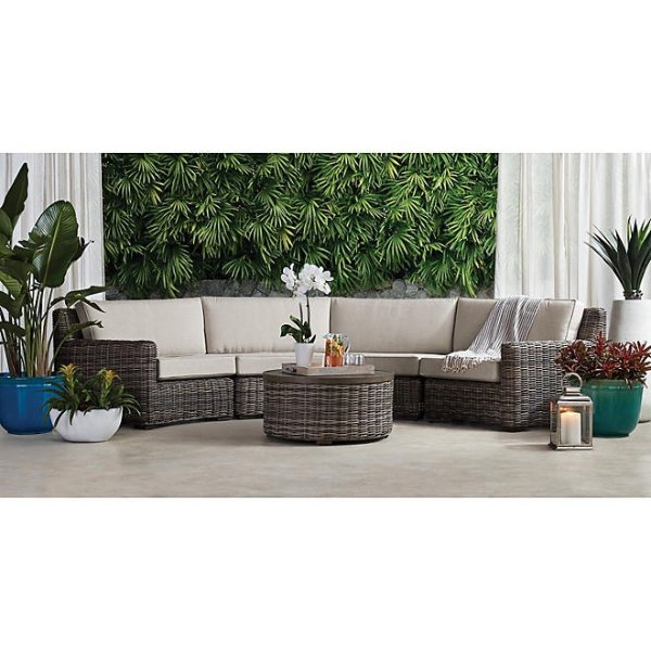 Halstead Curved Sectional - Sam's Club