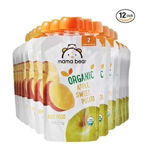 Amazon Brand - Mama Bear Organic Baby Food @ Amazon