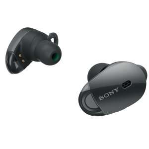 Sony WF-1000X True Wireless Noise-Cancelling Earbuds with Built-In Mic