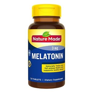 Nature Made Melatonin 3 mg Tablets 120 Ct