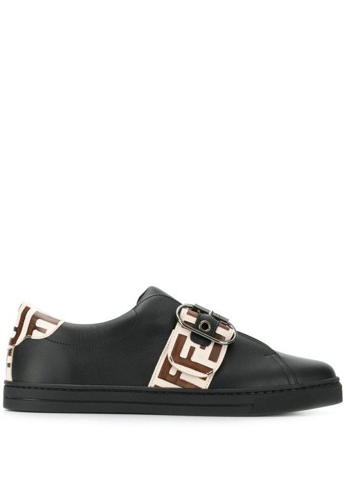 Leather Sneaker With Logo