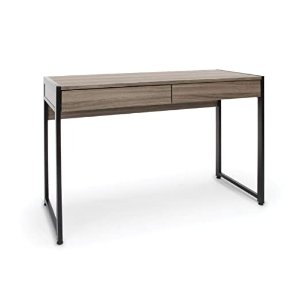 OFM ESS Collection 2-Drawer Office Desk, Driftwood