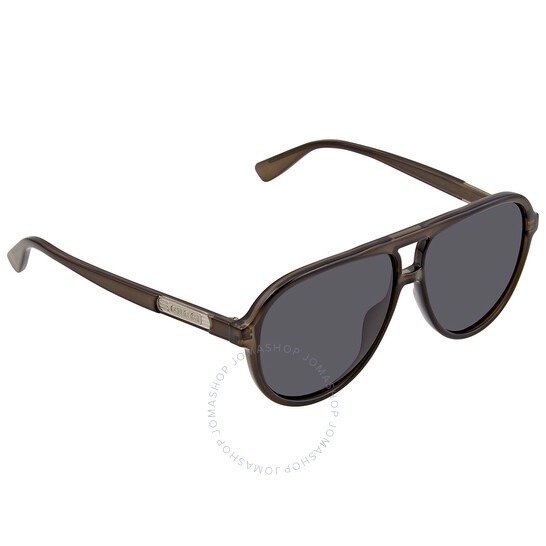 Grey Aviator Men's Sunglasses GG0935S 001 58