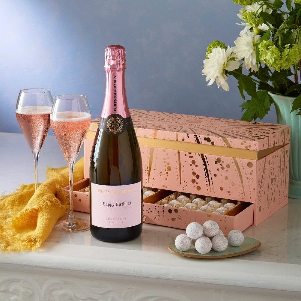 玫瑰香槟+巧克力礼盒
