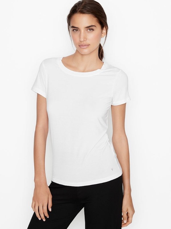 Heavenly by Victoria Supersoft Modal Crewneck T-shirt