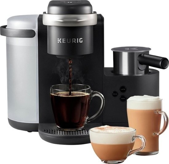 - K-Cafe Coffee Maker and Espresso Machine - CharcoalIncluded Free