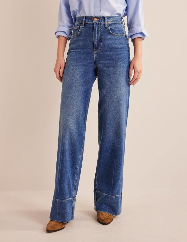 Full Length Straight JeansMid Vintage