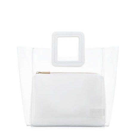 PVC and Leather Shirley Tote Bag
