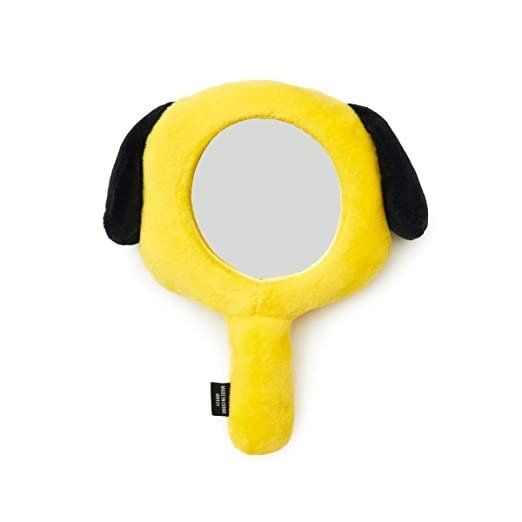 Official Merchandise by Line Friends - CHIMMY Small Plush Hand Held Mirror