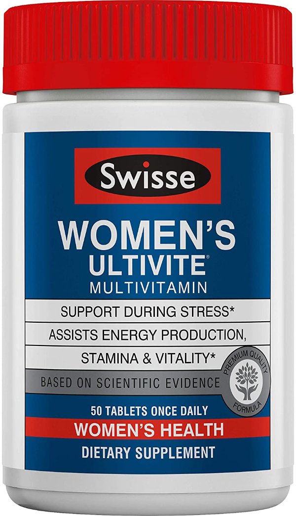 Premium Ultivite Daily Multivitamin for Women | Energy & Stress Support