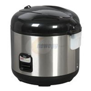 MAXI-MATIC DRC-1000B Stainless Steel Elite Platinum 10-Cup Stainless Steel Rice Cooker