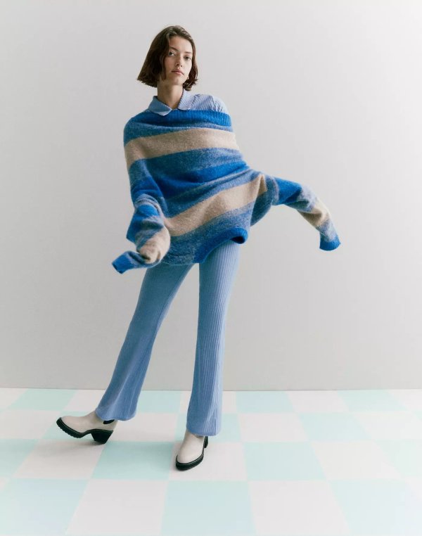Space-Dyed Otis Pullover Sweater
