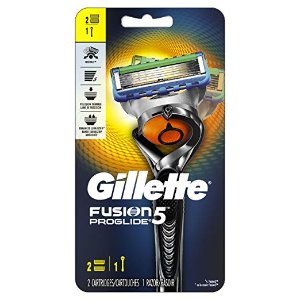 Gillette Fusion5 ProGlide Men’s Razor, Handle & 2 Blade Refills (Packaging May Vary)