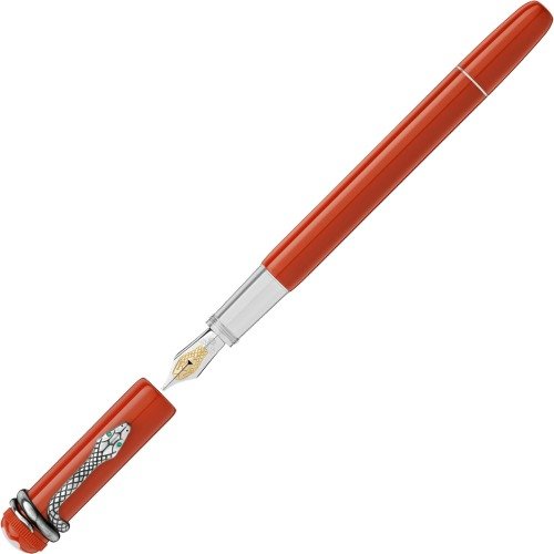 Montblanc 红色小蛇钢笔