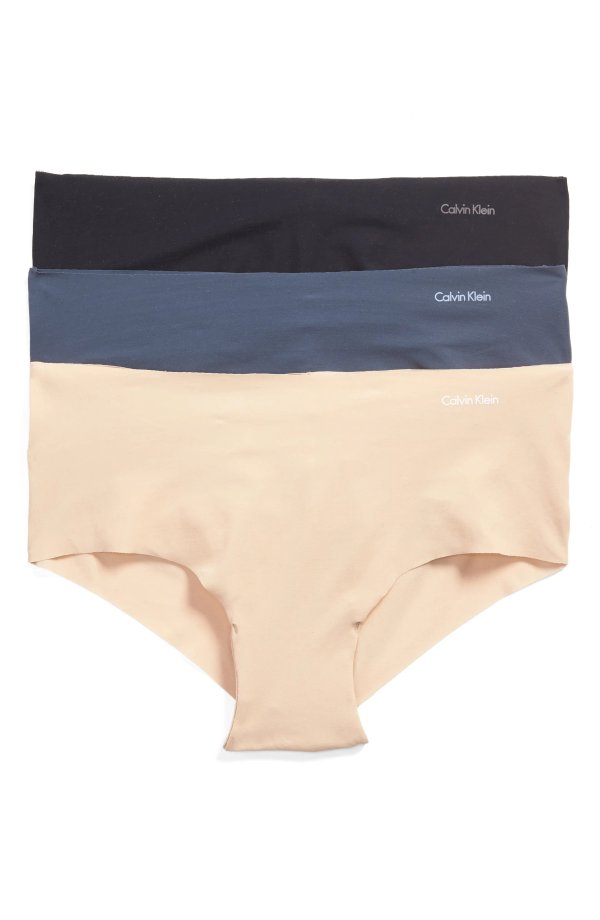Invisibles 3-Pack Hipster Briefs