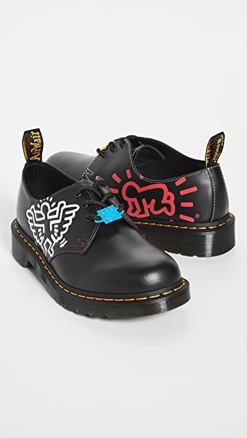 1461 3-Eye Keith Haring Oxford Shoes
