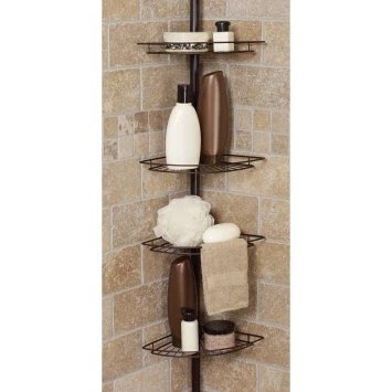 Tub and Shower Tension Pole Caddy