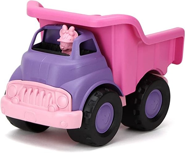 Toys Disney Baby Exclusive Minnie Mouse Dump Truck - Pretend Play, Motor Skills, Kids Toy Vehicle. No BPA, phthalates, PVC. Dishwasher Safe, Recycled Plastic, Made in USA.