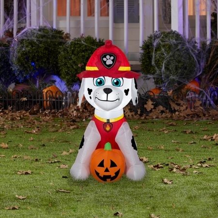 PAW Marshall Jack O Lantern Airblown Halloween Decoration