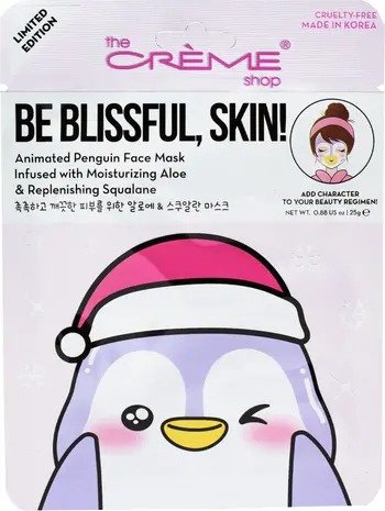 Limited Edition Be Blissful Penguin Sheet Mask