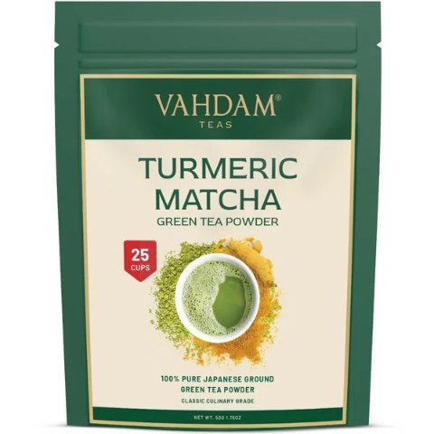 Turmeric Matcha Superfood Green Tea Powder - 1.76oz