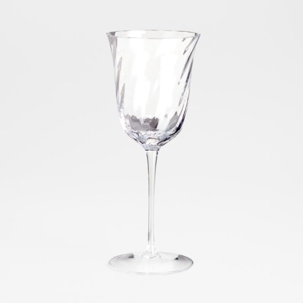 Lucia Tulip Red Wine Glass + Reviews | Crate & Barrel