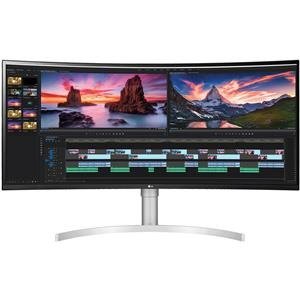 38BN95C-W 38" 21:9 QHD+ 144Hz UltraWide HDR Curved Nano IPS Monitor, Built-In-Speakers