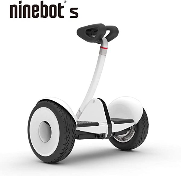 Ninebot S Smart Self-Balancing Electric Transporter, White