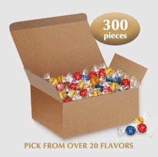 Custom LINDOR Pick and Mix 300-pc Truffles Box